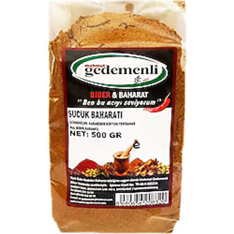 Gedemenli Sucuk Baharatı 500 G