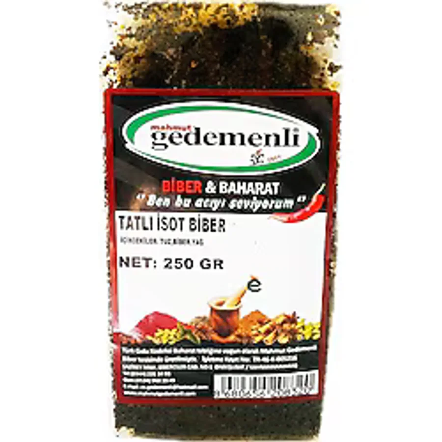 Gedemenli Tatlı İsot Biber 250 G