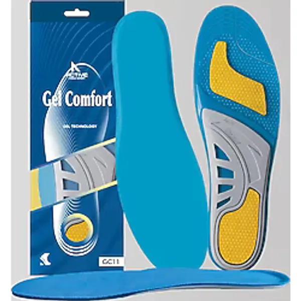 Gel Comfort - Spor Ayakkabı Tabanlığı, Kemer ve Metatarsal Destekli Tabanlık, Darbe Emici İç Taban