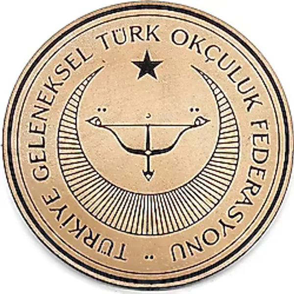 GELENEKSEL TÜRK OKÇULUK FEDERASYONU Deri PEÇ - Arma - Askeri Patch