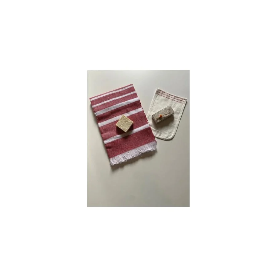 Gelin Hamamı Seti, Premium Peştemal , Ponza Topuk Taşı, Doğal Zeytinyağı Sabun, Kese 4lü Set