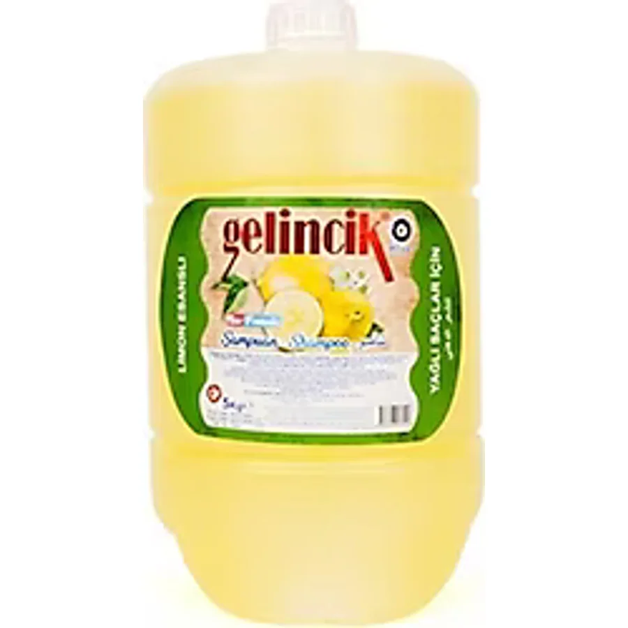 Gelincik Limon Esanslı Yağlı Saçlar için Şampuan 5 lt