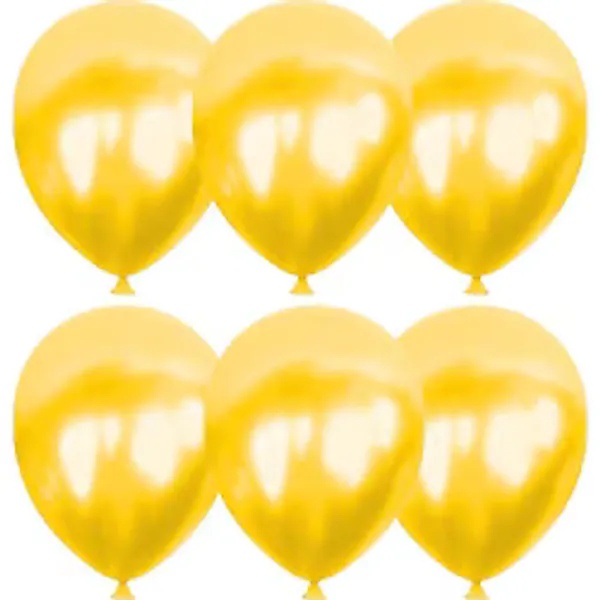 Gemar Metalik Balon İthal 100'LÜ Sarı