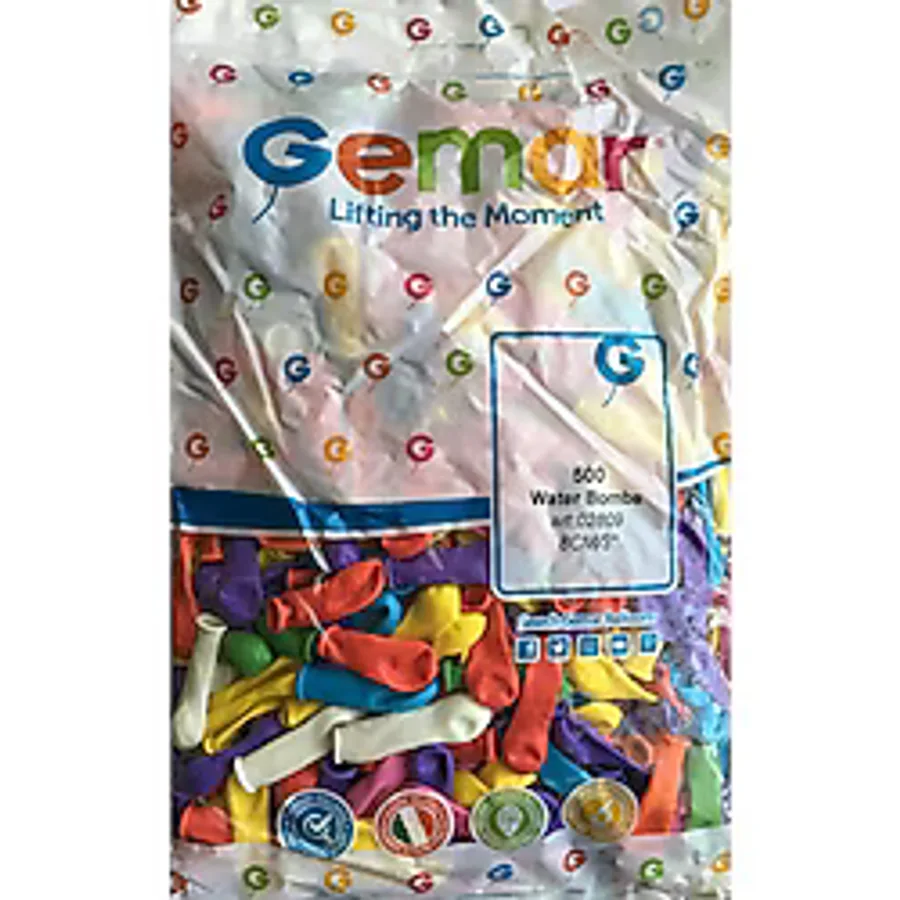 Gemar Mini Su Balonu Karisik Renk 1 Paket 500 Adet