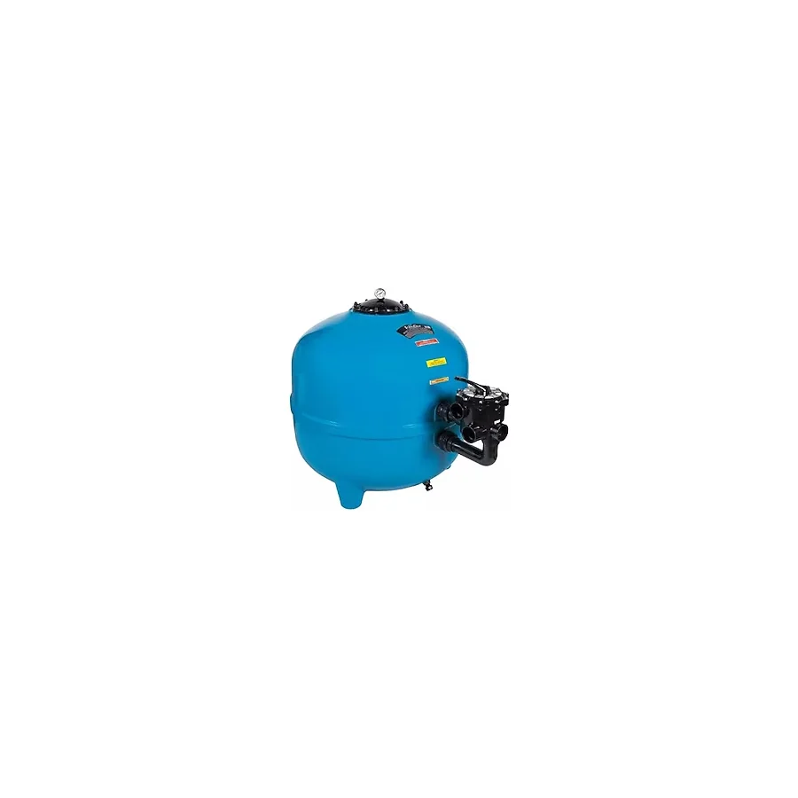 Gemaş FILTRONE Plastik Havuz Kum Filtresi Yandan Çok Yollu Vanalı 560 mm 12 m3/h-ToptancıyızBiz