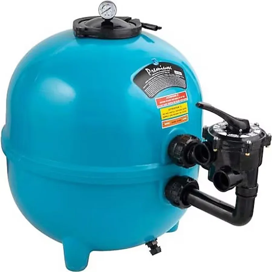 Gemaş PREMIUM 400mm Plastik Havuz Kum Filtresi
