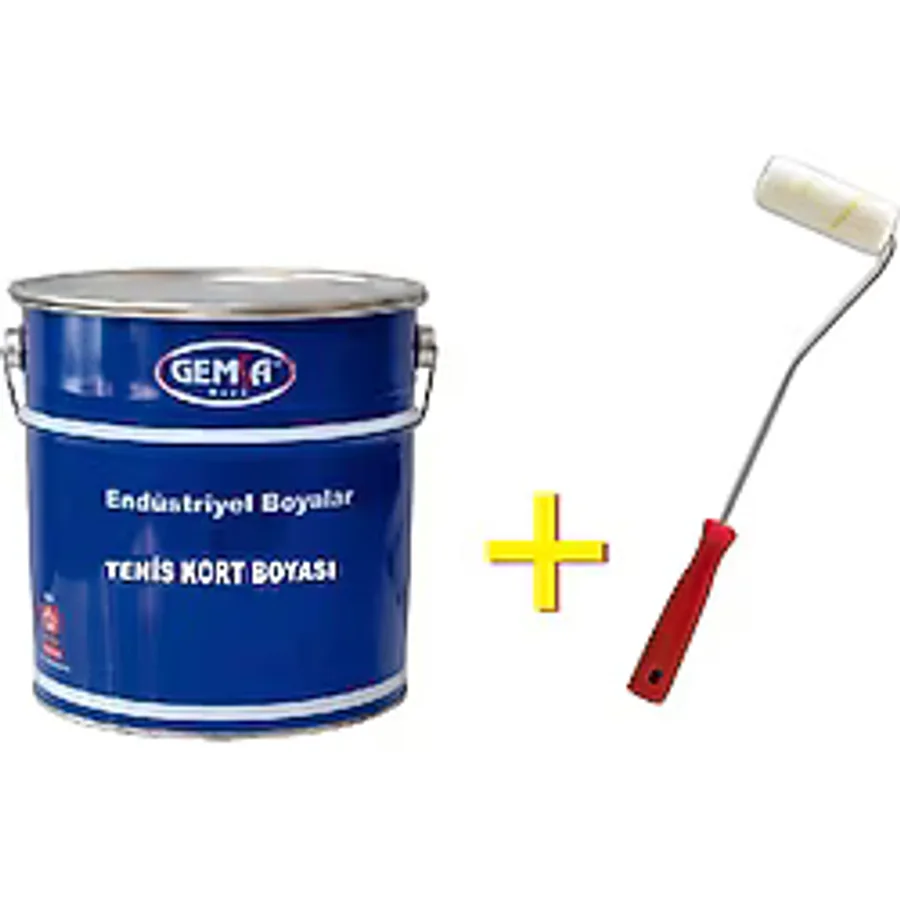 Gemsa Tenis Kort Boyası 17 kg Yeşil
