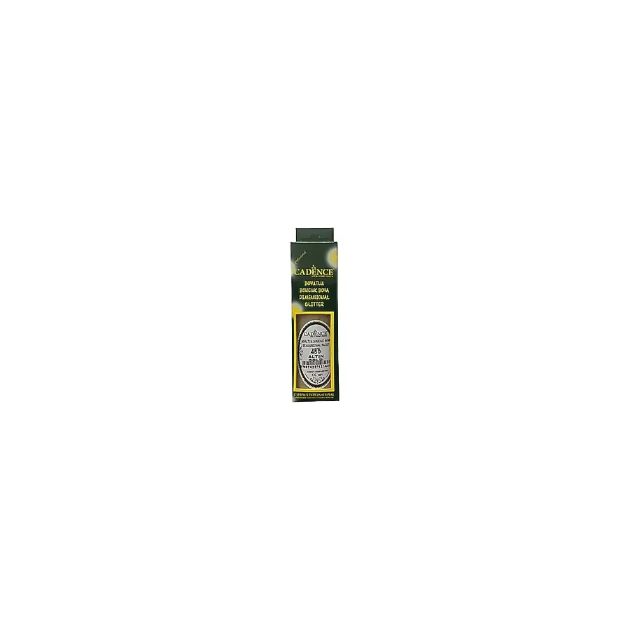 Genel Cadence Boyutlu Boncuk Boya 450 Altın 50Ml Altın Tek Ebat