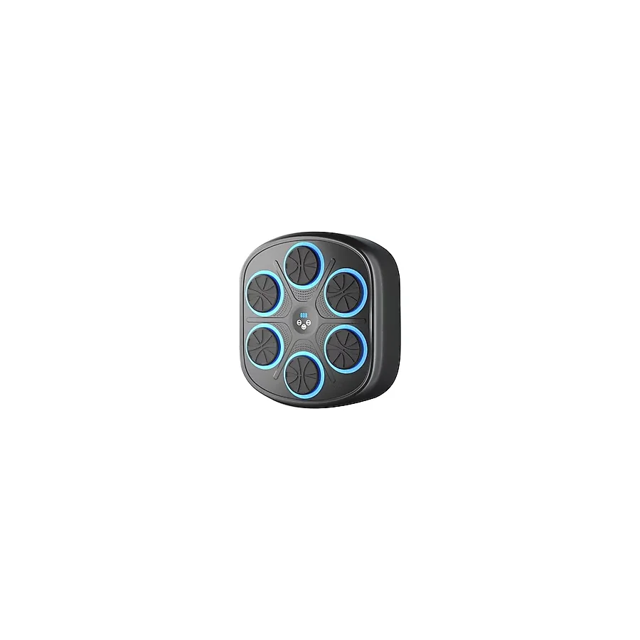 Genel Müzikli Boks Makinesi - 9 Farklı Mod & 9 Hız Ayarı, Bluetooth Hoparlörlü, LED Işıklı, Yumruk Absorbe Edici, Eldiven Hediyeli, Çocuklar & Yetişkinler İçin Eğitici Duvar Boks Makinesi