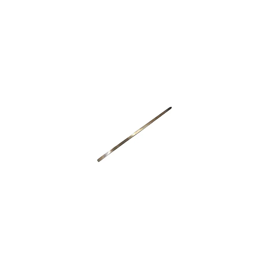 Genel Tedarik Nansa India KSS-1 Profesyonel Kebap Şişi 316 18/10 Paslanmaz Çelik 60cm Uzunluk Mangal Adana