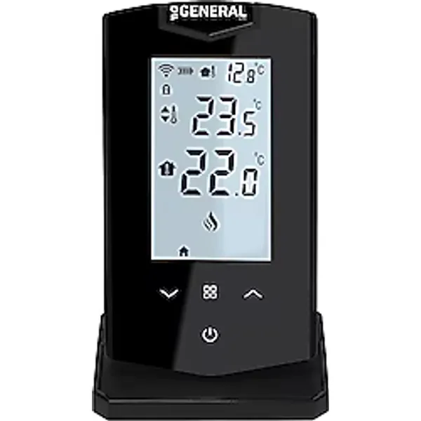 General Life HT500 SET Siyah Kablosuz Dijital Akıllı Termostat