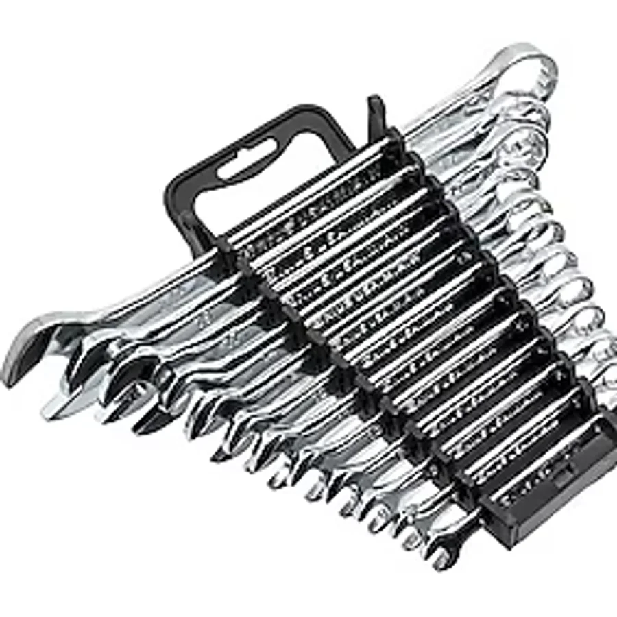 Genius 12 Parça Kombine Anahtar Takımı 12 Li Düz-Yıldız 6X22 mm