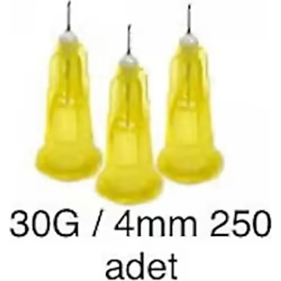 Genject Mezoterapi İğne Ucu 30 G 4 MM 250 Adet