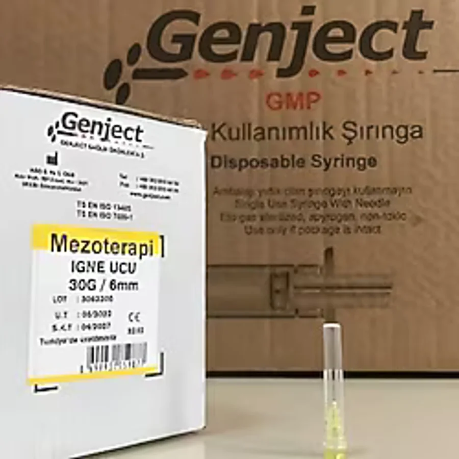 Genject Mezoterapi Iğne Ucu 30g 6mm 100 Adet