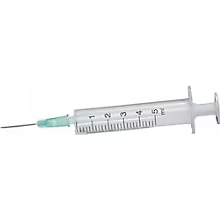 Genject Steril Enjektör 5cc 3p 21G 38MM Şırınga 5 Adet