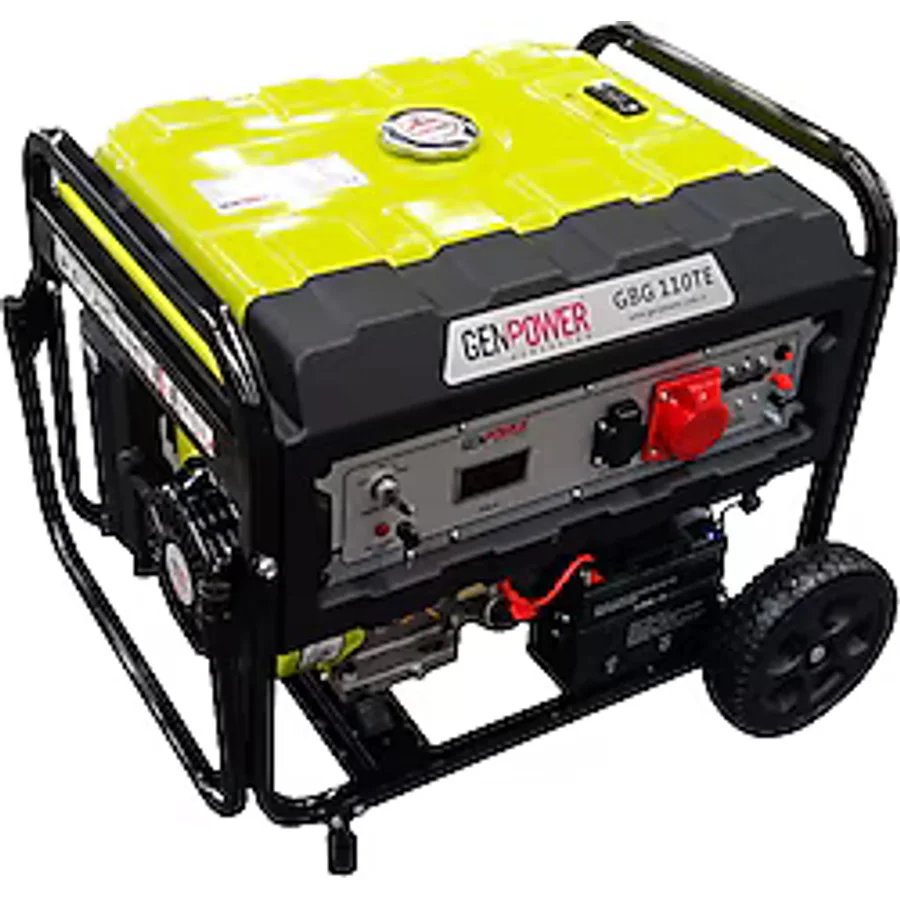 GenPower GBG 110 TE 10.5 kVA İpli/Marşlı Benzinli Jeneratör
