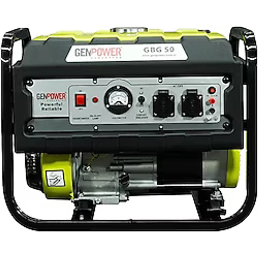 GenPower GBG 50 5 kVA İpli Benzinli Jeneratör