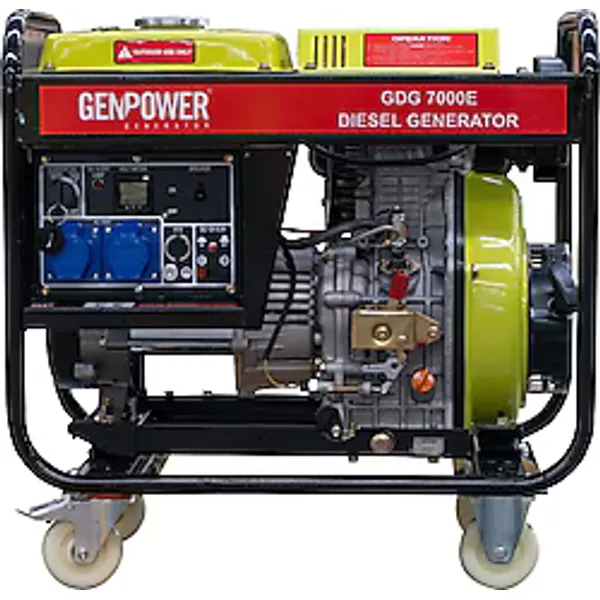 GenPower GDG 7000 E 7 kVA İpli/Marşlı Dizel Jeneratör