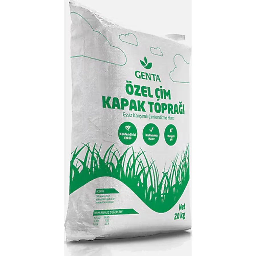 GENTA ÇİM KAPAK TOPRAĞI 20 KG