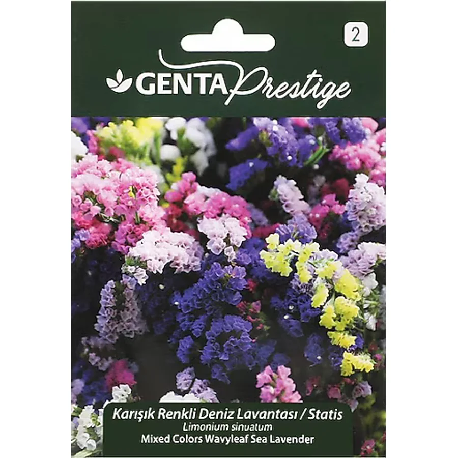 Genta Prestige Karışık Renkli Deniz Lavantası/Statis Çiçek Tohumu