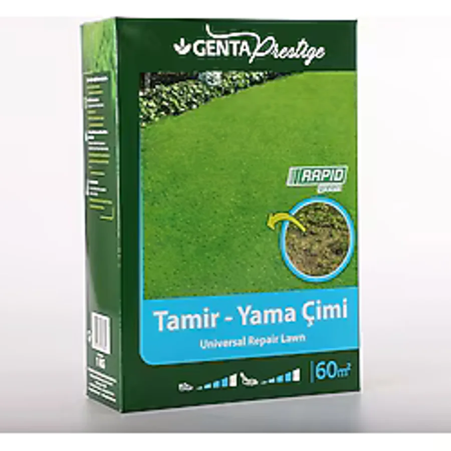 Genta Prestige Tamir Yama Çim Tohumu 1 kg