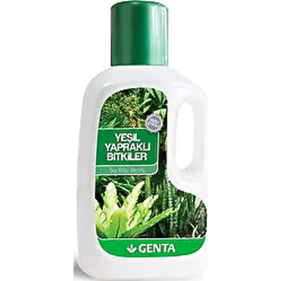 Genta Yeşil Yapraklı Bitkiler Sıvı Bitki Besini