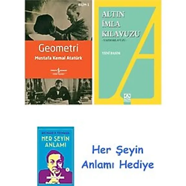 Geometri + Altın İmla Kılavuzu -Yazım Kılavuzu + Her Şeyin Anlamı