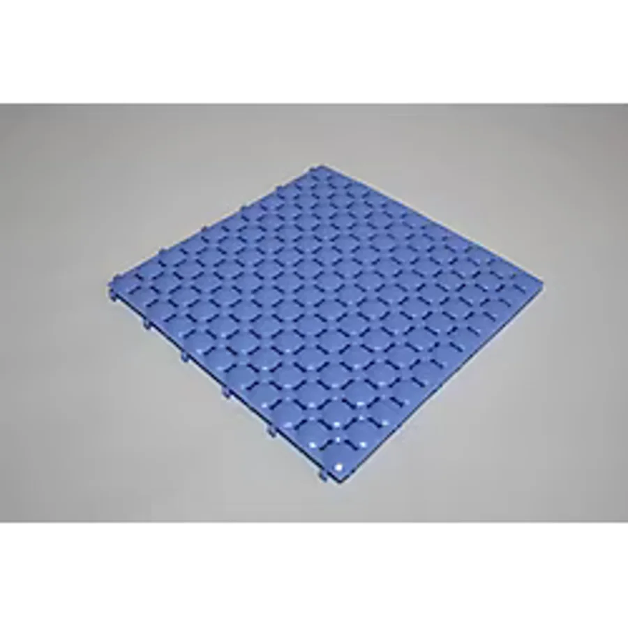 Gerçektrend Mavi, Ortopedik Plastik Yer Karosu Zemin Döşemesi Yer Izgarası 33x33cm 1 M2 (9 ADET)