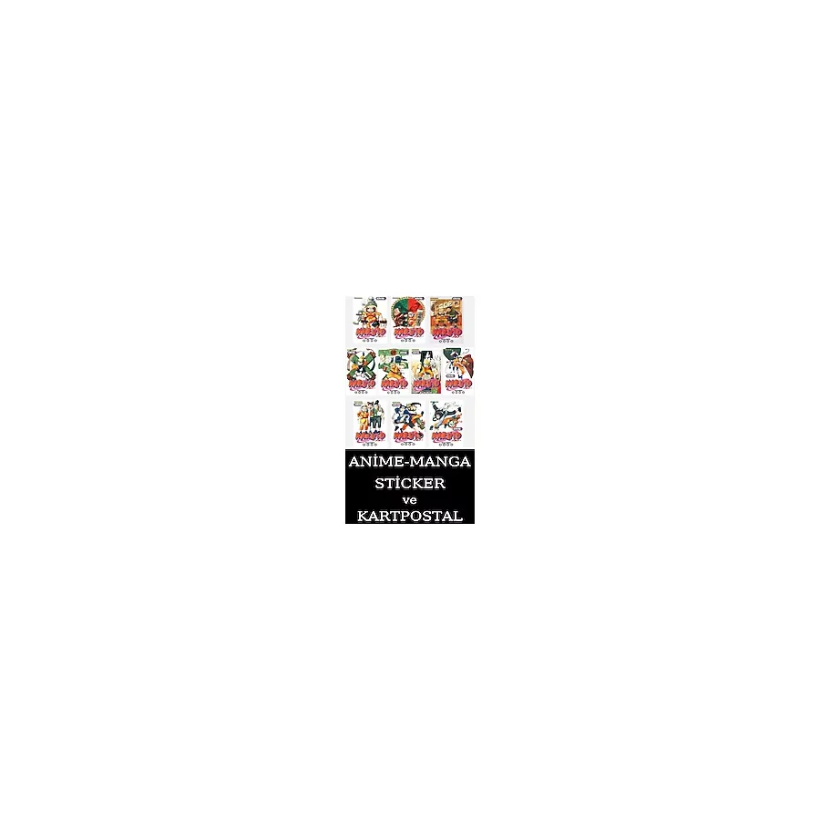 Gerekli Şeyler Yayıncılık Naruto 14-15-16-17-18-19-20-21-22-23 Manga Seti (10 Kitap) / Anime-Manga Sticker ve Kartpostal Hediyeli