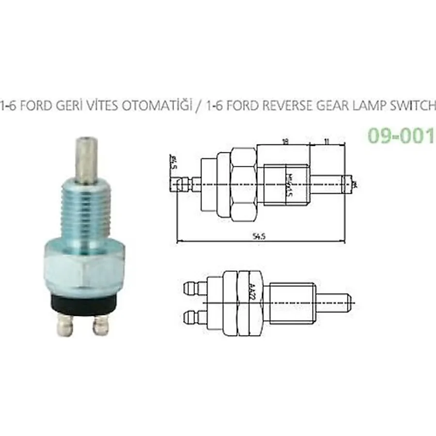 GERİ VİTES MÜŞÜRÜ 1-6 FORD