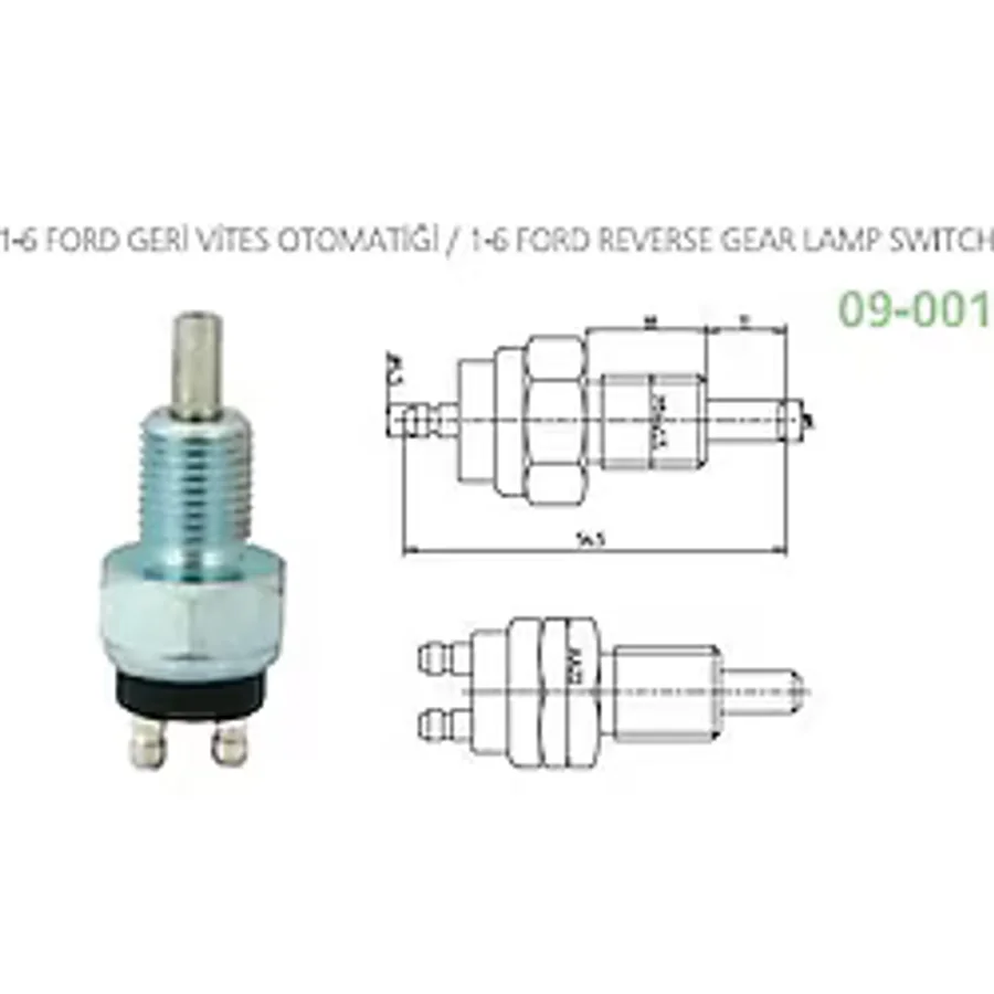GERİ VİTES MÜŞÜRÜ 1-6 FORD