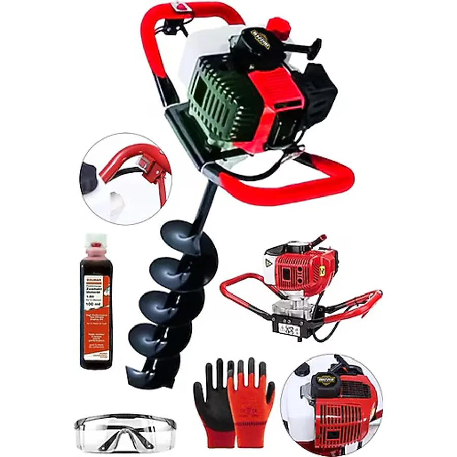 Germany Bl-Q 10 cm 16 Hp Benzinli Toprak Burgu Makinesi