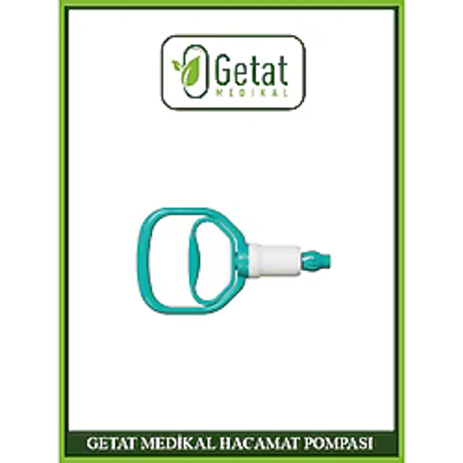 Getat Medikal Getat Hacamat Dört Parmak Vakum Pompası - Turkuaz