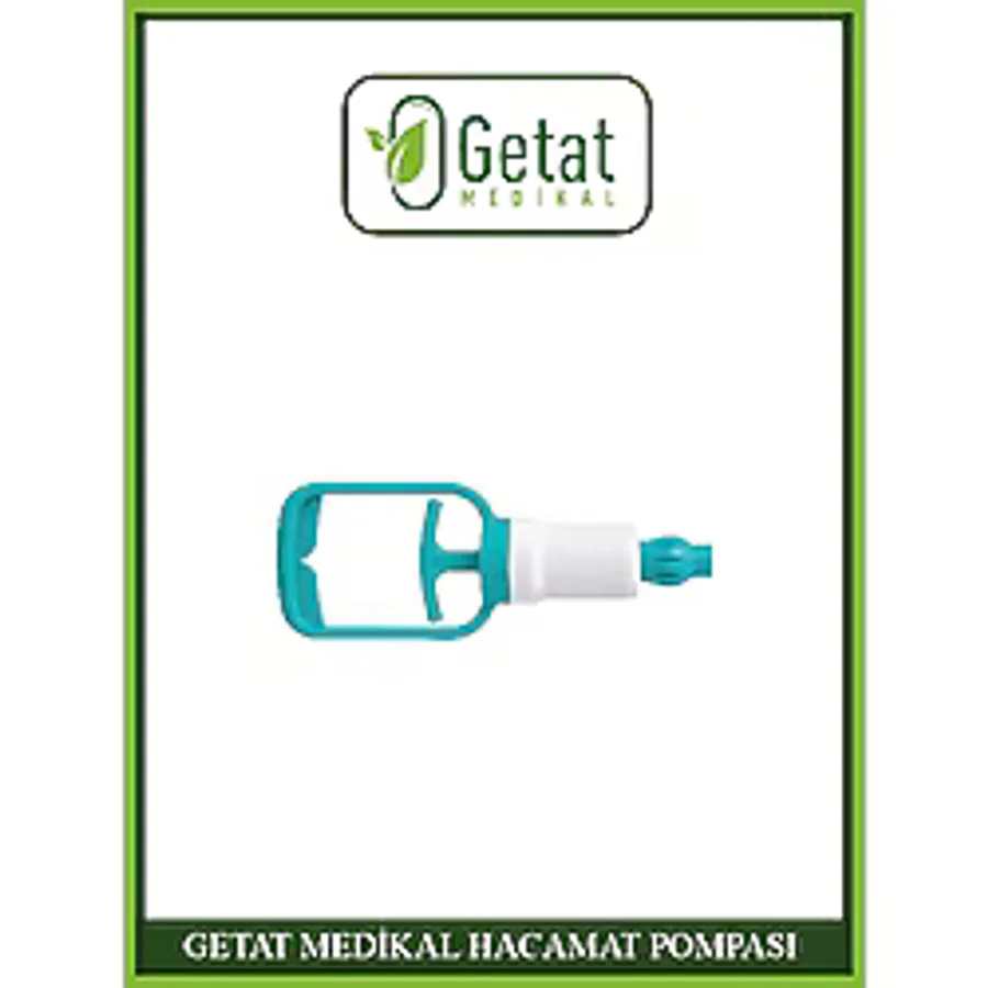 Getat Medikal Getat Hacamat Iki Parmak Vakum Pompası - Turkuaz