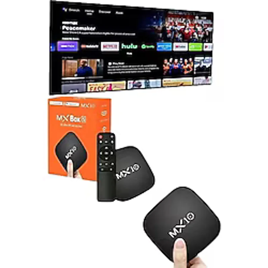 Getittir Mx Box Android Tv Media Sound 4K Ultra Hd Görüntü Kaliteli - Lisinya