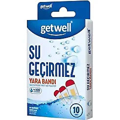 Getwell 10'lu Su Geçirmez Yara Bandı