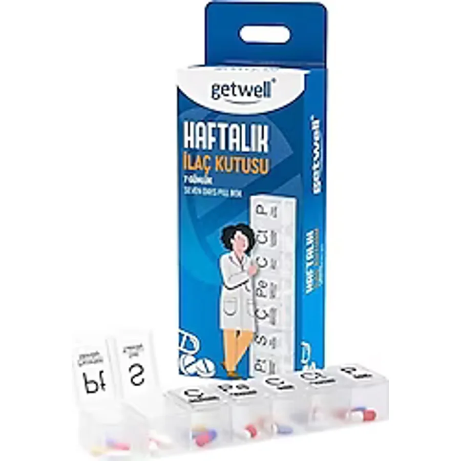 Getwell Haftalık İlaç Kutusu