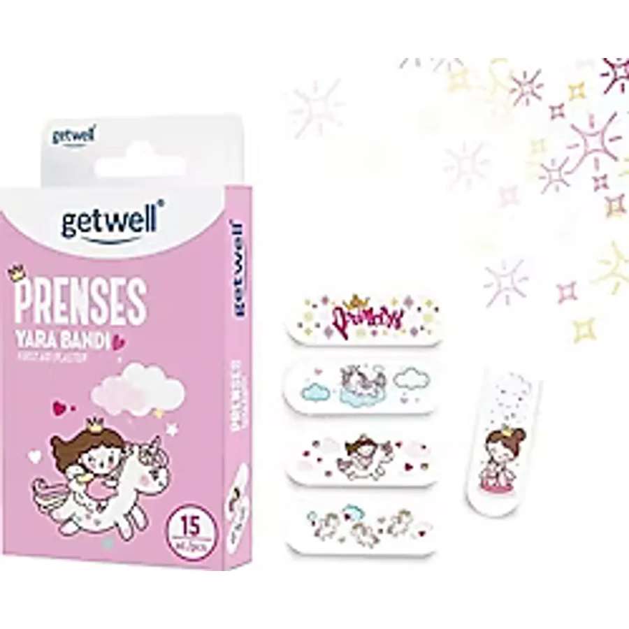 Getwell Prenses Yara Bandı 15'li