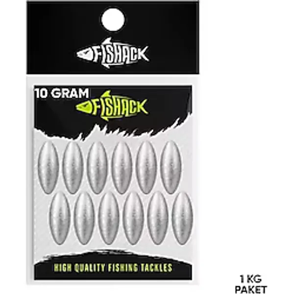 Gezer Olta Kurşunu - Kıstırma (Zeytin) Kurşun - 10 Gram - 1Kg