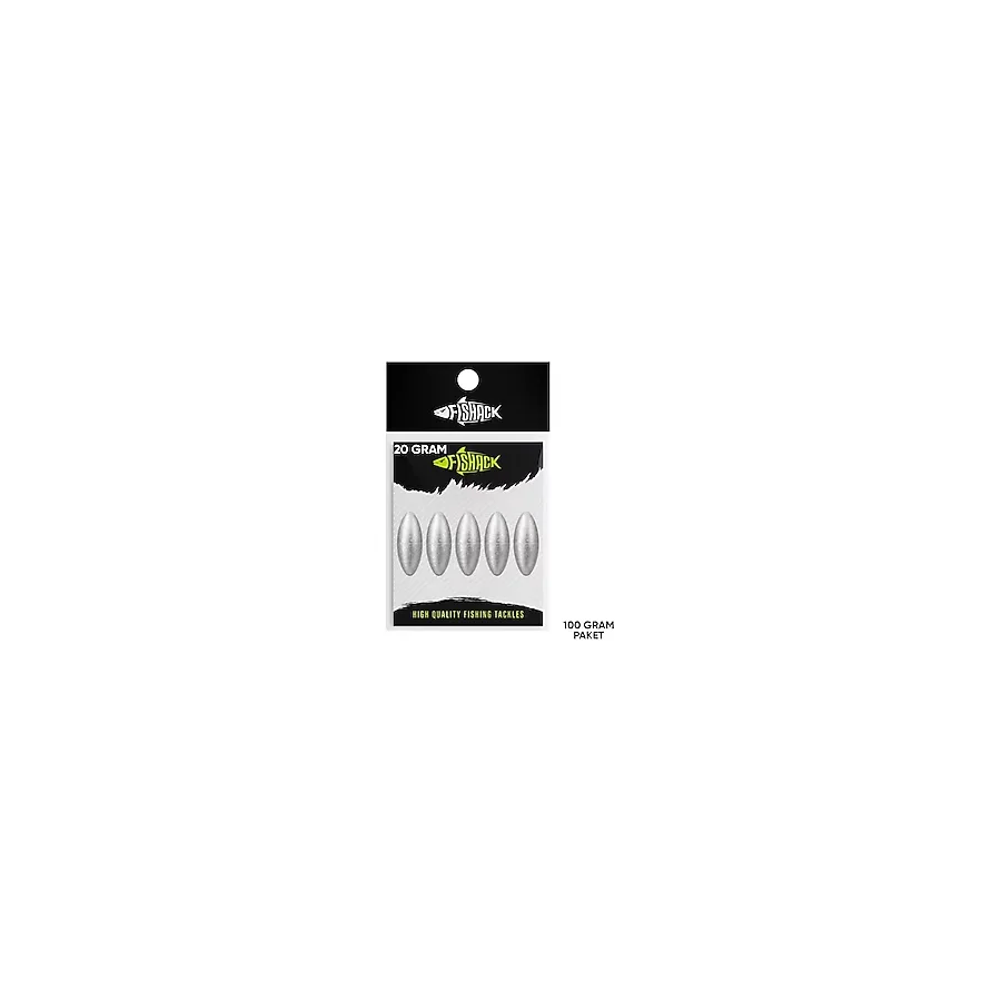 Gezer Olta Kurşunu - Kıstırma (Zeytin) Kurşun - 20 Gram - 100 Gr Paket