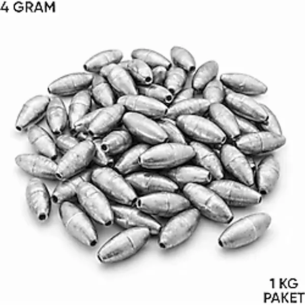 Gezer Olta Kurşunu - Kıstırma (Zeytin) Kurşun - 4 Gram - 1Kg