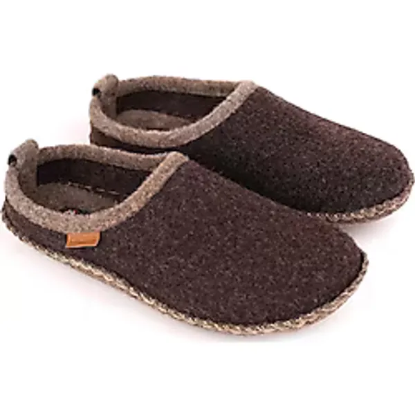 GEZER Sessiz Kaydırmaz Taban Keçe Unisex Ev Ve Misafir Terliği