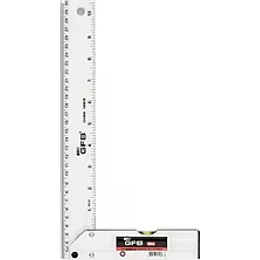 Gfb Alüminyum Gönye Su Terazili 30cm