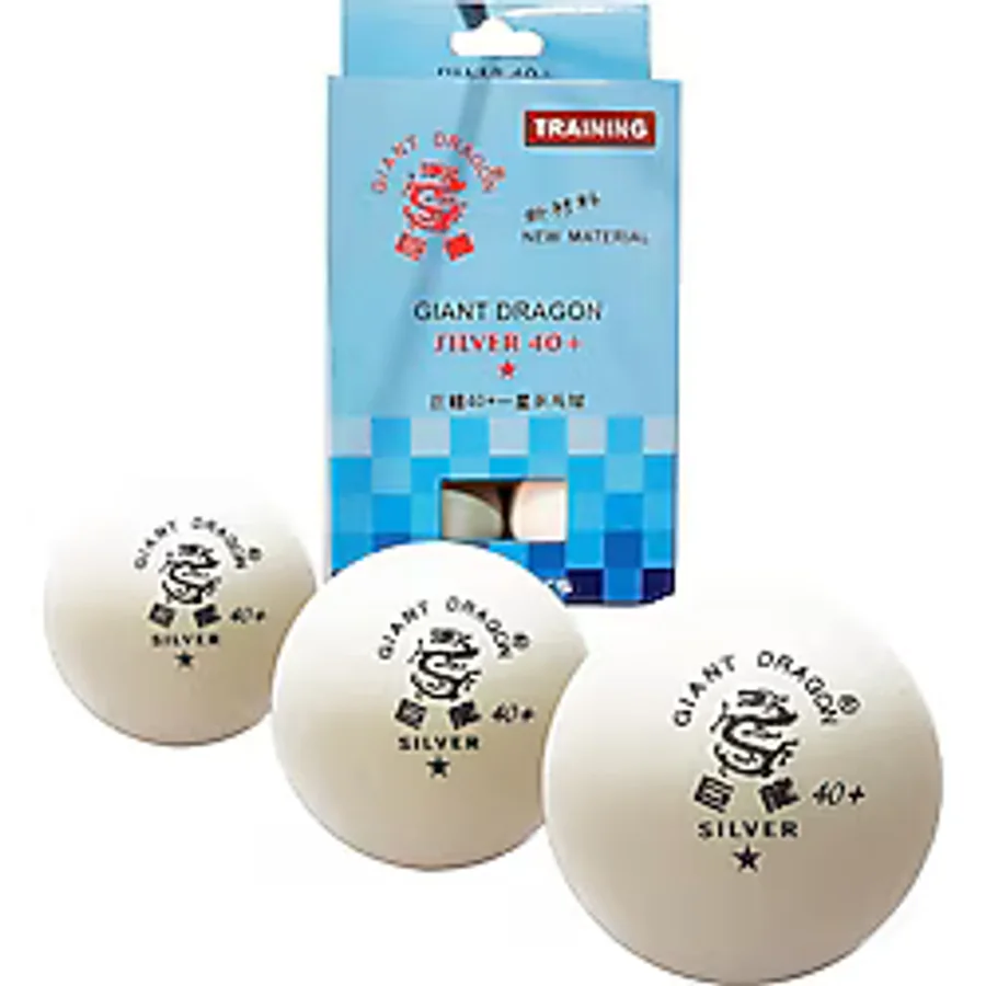Giant Dragon 6 Adet Antrenman Pinpon Topu Silver 40+
