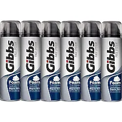 Gibbs Regular 200 ml 6 Adet Tıraş Köpüğü
