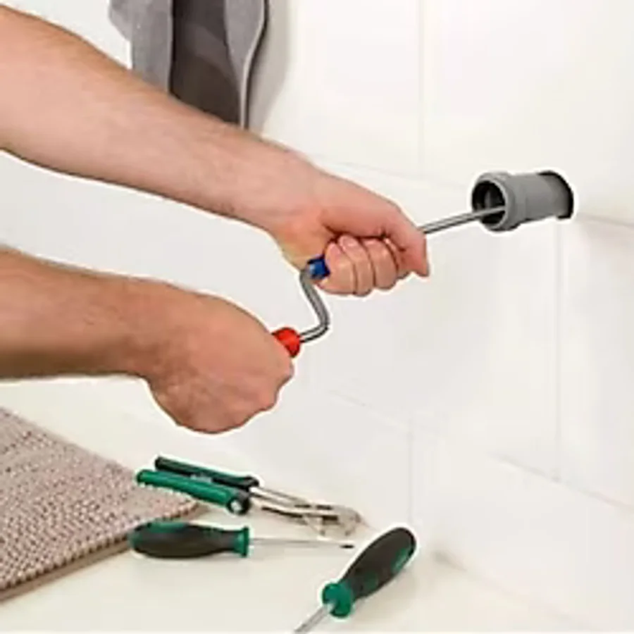 Gider Açma Aparatı 3 Metre Spirali Tıkanıklık Açma Makinesi Mutfak Banyo Drenaj Duş Tuvalet Kanalizasyon - standart