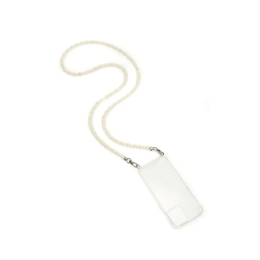 Giena İnci Telefon Aksesuarı-White - İphone 12