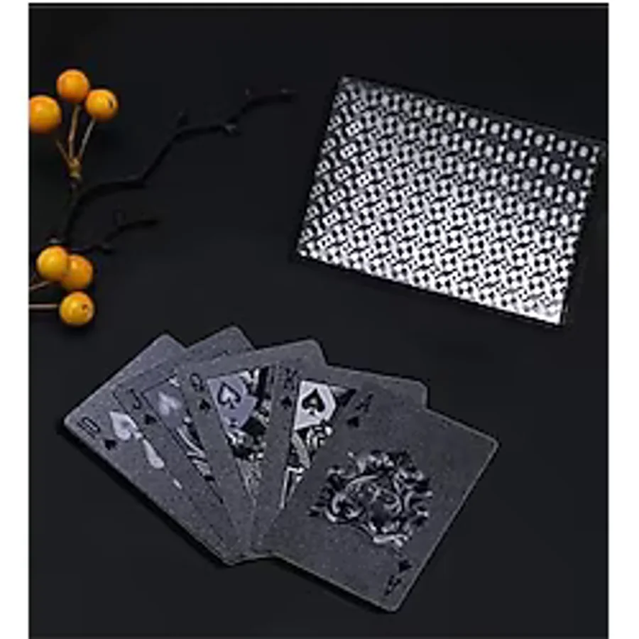 giftmoda Siyah Kaplama Iskambil Oyun Kartı TXCE7C85358761