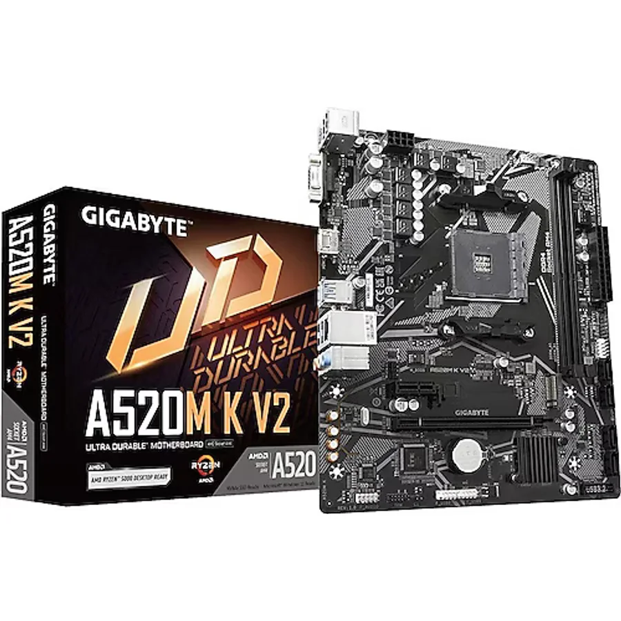 Gigabyte A520M-K-V2 AMD AM4 DDR4 Micro ATX Anakart