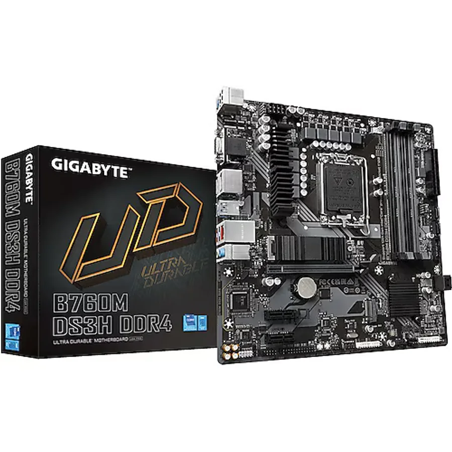 Gigabyte B760M-DS3H Intel LGA1700 DDR4 Micro ATX Anakart